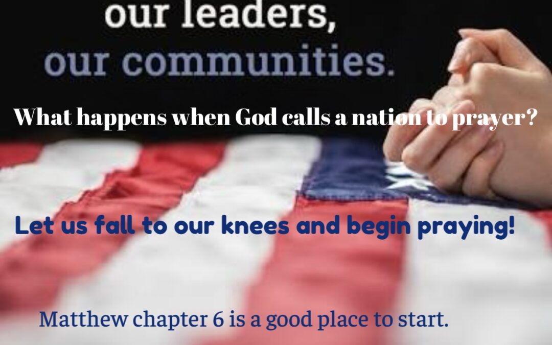 Yes! I hear you “America needs a spiritual awakening “ But listen…