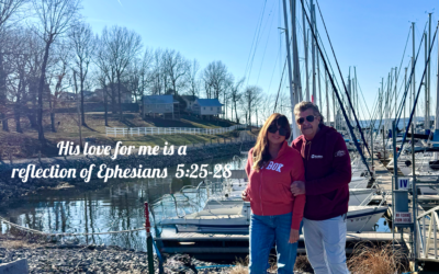 He loves me with a love that reflects the way Jesus intended for a husband to love his wife.